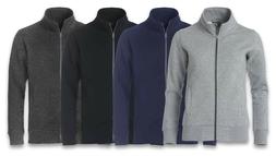 Clique Felpa cardigan 2 tasche zip esterne 2 interne con aso