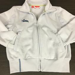 PUMA Felpa Cerniera Bambino Grigio Ghiaccio 8 Anni