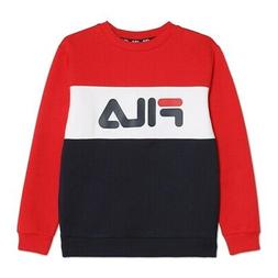 Fila FELPA CLASSIC  LOGO HOODY 687194-G06 Bianco/Blu/Rosso m