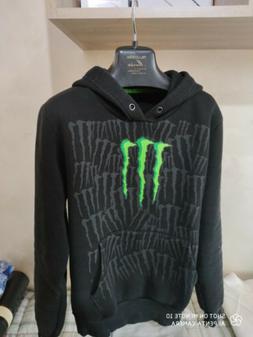 Felpa monster energy con cappuccio