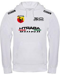 FELPA CON CAPPUCCIO ABARTH TEAM CORSE PERSONALIZZATA