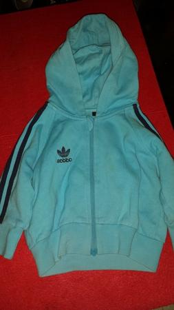 Adidas Felpa con Cappuccio Baby Kids  9-9 MESI