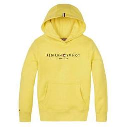 FELPA CON CAPPUCCIO TOMMY HILFIGER BAMBINO GIALLO KB0KB05057