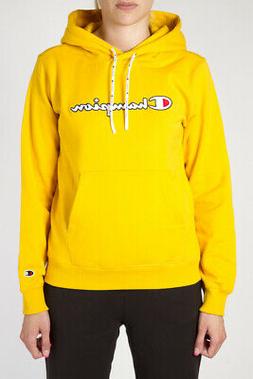 Champion Felpa Con Cappuccio Big Logo Ricamato In Satin 1131