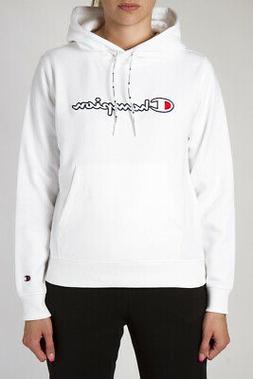 Champion Felpa Con Cappuccio Big Logo Ricamato In Satin 1131