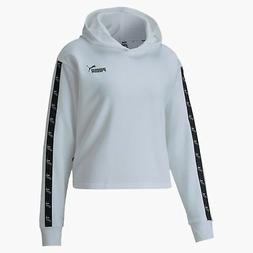 Felpa con cappuccio corta da donna Amplified