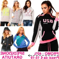 Felpa con Cappuccio da Donna Giacca in Maglia per Fashion Mo