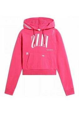 FELPA VANS CON CAPPUCCIO DA DONNA MODELLO CORTO VN0A4S9PZL01