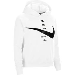 Felpa con cappuccio da donna Nike Sportswear Swoosh CU5676 1