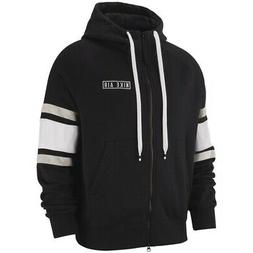 Felpa con cappuccio da uomo NIKE SPORTSWEAR in tessuto nero 