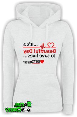 Felpa con Cappuccio DONNA - GREY'S ANATOMY MADE IN ITALY