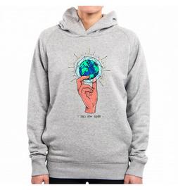 FELPA CON CAPPUCCIO DONNA HANDLEWITHCARE HE0035A PACDESIGN
