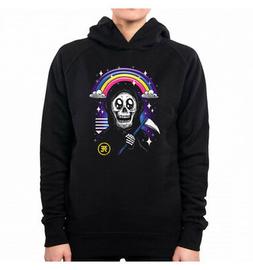 FELPA CON CAPPUCCIO DONNA KAWAII OF DEATH HORROR HALLOWEEN V