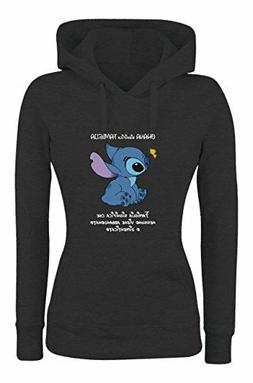 Felpa con Cappuccio DONNA - LILO E STICH - OHANA