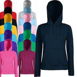 Felpa Con Cappuccio Donna Maglia Tuta Felpata Cotone Fruit O