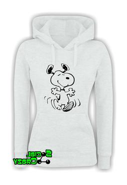 Felpa con Cappuccio DONNA - SNOOPY
