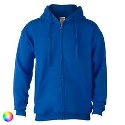 Felpa con Cappuccio e Cerniera Unisex 145866