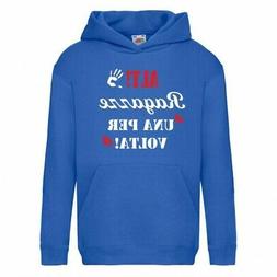 Felpa con cappuccio felpata bimbo Alt Ragazze Una per Volta 
