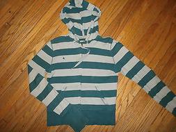 Aerie Felpa con Cappuccio Grigio a Righe Ragazze American Ea