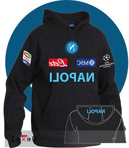 Felpa con cappuccio Hoddie con stampa Napoli Champions per t