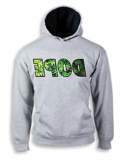 FELPA CON CAPPUCCIO HOODIE DOPE TUMBLR FRESH COOL HOT WEED R