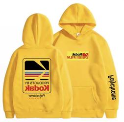 Felpa con Cappuccio Hoodie KODAK FILM Donna Unisex Size M-L-