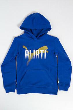 Puma Felpa con Cappuccio Italia FIGC Bambino 752872 01