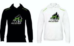 Felpa con cappuccio kawasaki monster energy personalizzata u