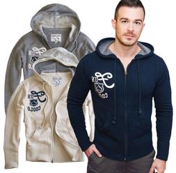 Felpa con cappuccio maglia Uomo manica lunga slim fit Fun Co