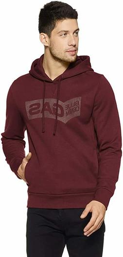 GAS FELPA CON CAPPUCCIO MANICA LUNGA CON LOGO 100% ORIGINALE