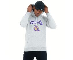 Felpa con cappuccio New Era official LA Lakers