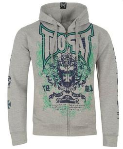 Felpa con Cappuccio TAPOUT ORIGINALE con zip e tasche  Tagli