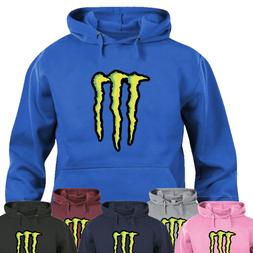 Felpa con cappuccio personalizzata Maglia manica lunga Monst