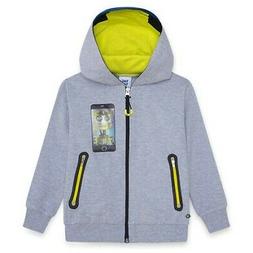 FELPA CON CAPPUCCIO TUC TUC RAGAZZO VOLANT E ZIP HIGH-TECH C