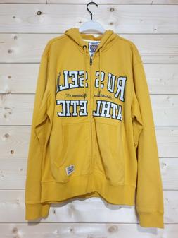 FELPA CON CAPPUCCIO RUSSELL CON ZIP E TASCA HOODED SWEATSHIR