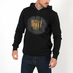 FRANKIE GARAGE Felpa con Cappuccio Senza Zip Nera