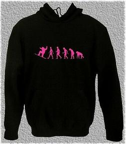 FELPA CON CAPPUCCIO SWEAT EVOLUTION SNOW SNOWBOARDER EVOLUZI