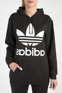Adidas Originals Felpa con Cappuccio Trefoil Oversize DJ2094