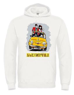 FELPA CON CAPPUCCIO UNISEX  ANCHE TAGLIA BAMBINO DIVERTENTE 