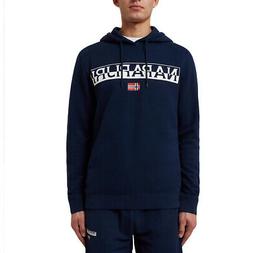 Napapijri Felpa Con Cappuccio Uomo Baras Blu Codice NA4E5F-B