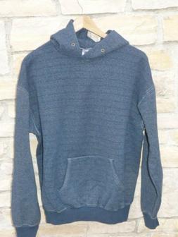 Felpa con cappuccio uomo blu Fruit of the Loom men hoodie ta