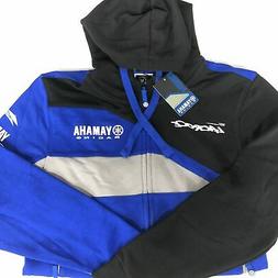 Felpa con Cappuccio Uomo - Yamaha Paddock Gear Blue