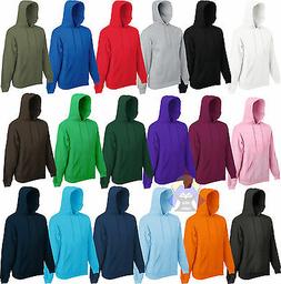 Felpa con Cappuccio Uomo FRUIT OF THE LOOM S M L XL XXL Hood