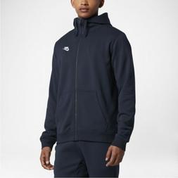 felpa con cappuccio uomo Nike sportwear Hoodie blu in cotone