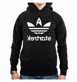 FELPA CON CAPPUCCIO UOMO STAR TREK ADITREK LOGO TV SERIES MO
