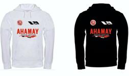 Felpa con cappuccio YAMAHA R1  personalizzata uomo-donna-bam