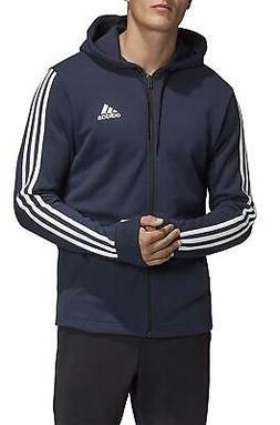 ADIDAS FELPA CON CAPPUCCIO ZIP UOMO BLU DT9895