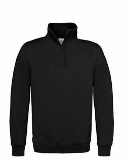 Felpa con cerniera 1/4 unisex B&C