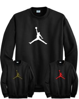 Felpa con stampa JORDAN Michael basket girocollo senza cappu