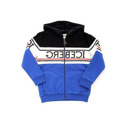 Iceberg Felpa con zip e cappuccio Bambino MFICE9306B 850 Blu